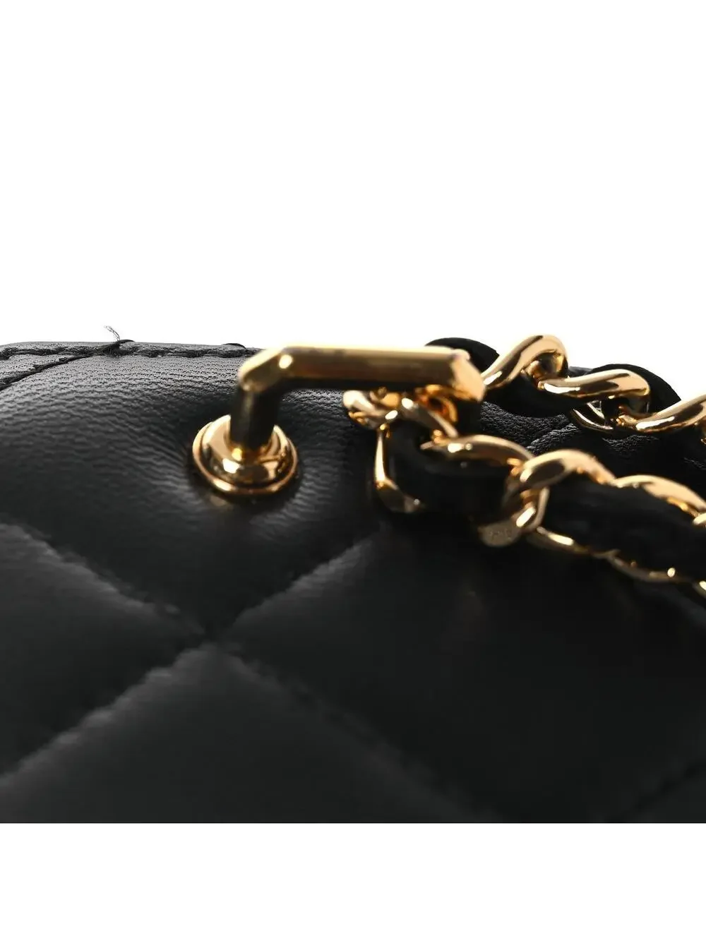Chanel Lambskin Quilted Vanity Clutch #322878C19B